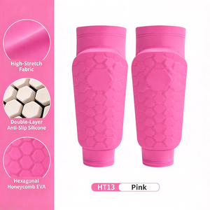 Honeycomb Anti-collision Outdoor Sports Leg <b>Cover</b> Universal Football Leg Socks Breathable Anti-collision Calf <b>Cover</b> - Product Image 5