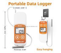 Registrador de Temperatura PDF Personalizable, 32000 Puntos, Registrador de Datos Digital, Interfaz de Comunicación USB, Material ABS, Soporte OEM y ODM