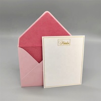 Emballage d'enveloppes de luxe fait main avec logo estampé et design de boîte à fleurs de forme personnalisée pour l'emballage de cadeaux