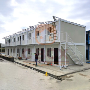 Casa Contenedor Oficina Estándar Rectangular Diseño Industrial Montaje Rápido Para Sitio de Construcción - Product Image 2