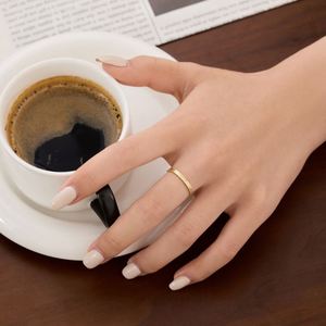 Dylam Fashion Design Wedding Band 14K Gold Rhodium Plated 925 Silver <b>Iced</b> Out Surface Stylish Women Daily Wear Jewelry <b>Rings</b> - Product Image 6