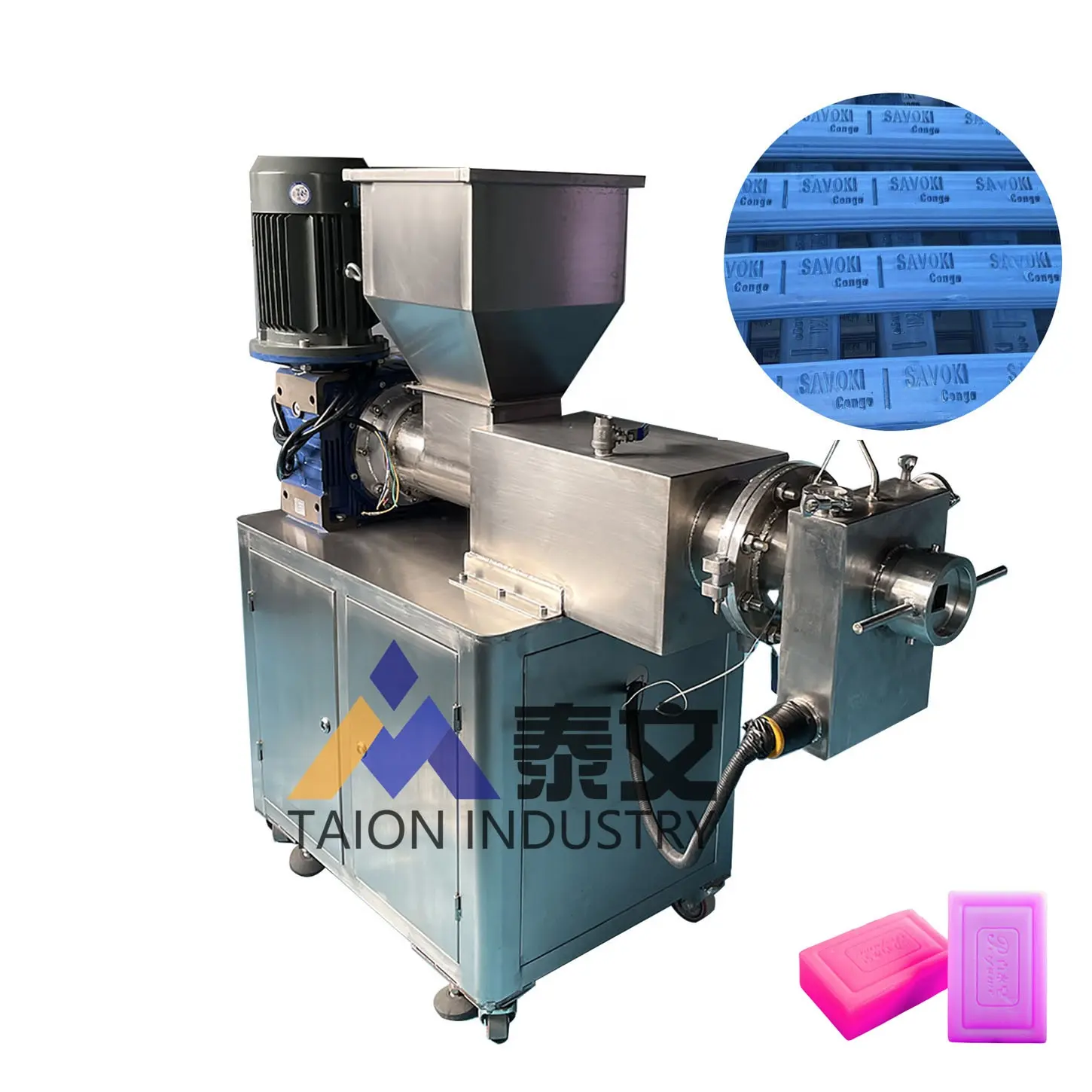 Full Automatic Small Hotel Soap Perfume Soap Making Machine Finishing Line for sale