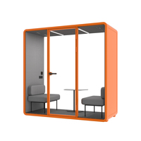 Portable intimité silence cabine téléphonique pod de travail acoustique cabine insonorisée téléphone mobile cabine insonorisée salle de réunion bureau pod
