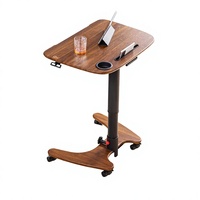 Bureau d'ordinateur pliable réglable en hauteur, bureau debout, bureau d'étude mobile à rabat, bureau d'écriture pour enfants en bois massif, modèle 1656