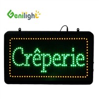 Enseigne Néon d'Intérieur 22x13 pouces DC12V ABS Safe Voltage Retail Store avec Fonction SDK Enseigne de Fenêtre Publicitaire