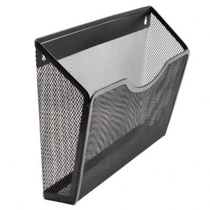 Customized Office and Home Mesh Wall Mounted <b>File</b> Holder Metal Hanging Vertical Wall <b>File</b> Pocket Organizer - Product Image 1