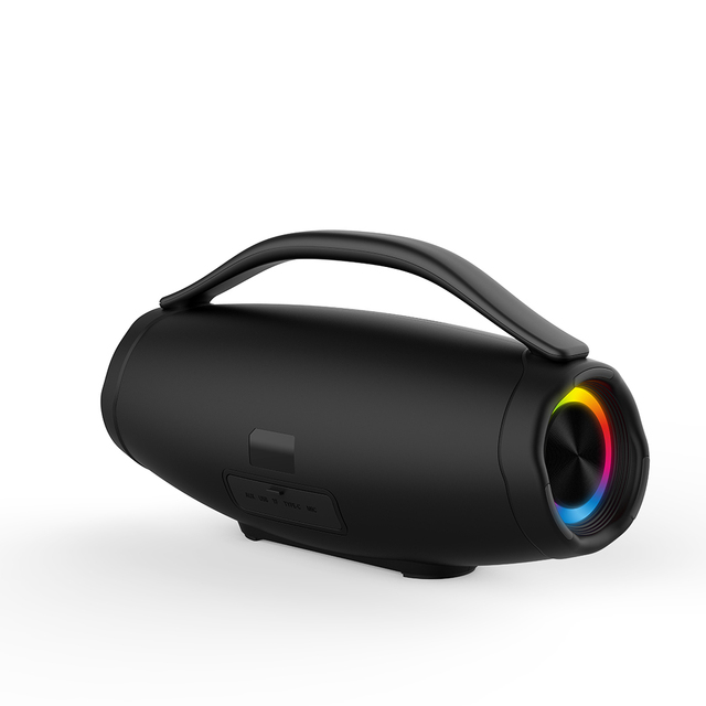 Bass High Quality Loud BT TWS Portable for IPX5 Outdoor Waterproof Wireless Speaker LED RGB Light Computer 4500mAh Battery