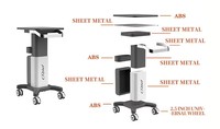 Nouvel équipement médical de haute qualité pour animaux de compagnie, équipement de thérapie laser haute puissance, équipement de beauté multifonctionnel, chariot de salon