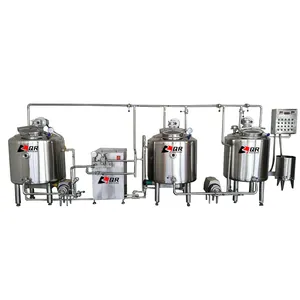 50l 100l 150l Aangepaste Vloeibare Pasteurisatie Machine Sap Fabriek Uht Melk Productielijn