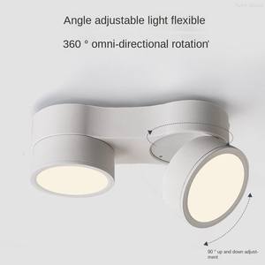 Foco LED COB Moderno de 8W-25W, Montaje en Superficie, Giratorio, Ángulo Ajustable, Plegable, Iluminación Interior, Comercial, IP65, 90mm - Product Image 3