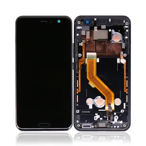 LCD for HTC U11 Screen Panel for HTC U11 LCD Display with Touch Screen and Frame With Sensor Flex Assembly