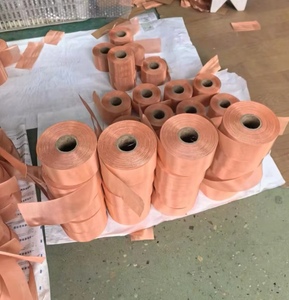 Màu đỏ đồng lưới vải màn hình cuộn gạc 150 200 250 180 300 lưới dệt kim dây đồng Lưới cho hiện tại Collector - Product Image 6