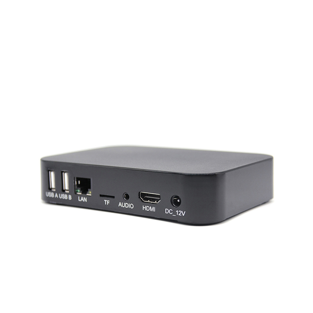 China Hot Sale HD 4K Display Box RK3288/3399 Optional CPU Network Media Player