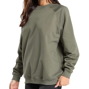 Sudadera con Capucha Casual Estampada para Mujer, Cuello Redondo, 100% Algodón, Corte Holgado para Otoño - Product Image 1