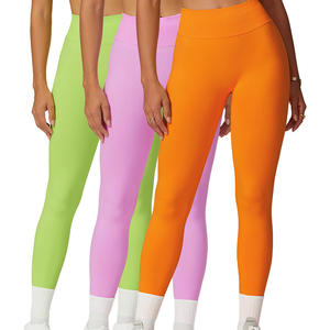 DCK7655 High Waist Peach Butt Lifting Yoga <strong>Leggings</strong> Seamless High Elasticity Stretchy Tight Sports Pants for Running Training - Product Image 6