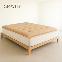 Matelas de sol en coton biologique à pois doux, 2,5 pouces, nouveau modèle 2025, personnalisable, vente en gros pour la maison, l'appartement, l'hôtel, la chambre à coucher, les enfants