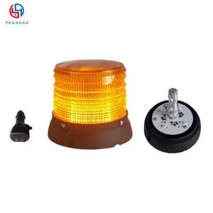 DC12-24V 3 watt big power LED beacon with magnetic base 12 flashing patterns led emergency strobe beacon LED flashing beacon