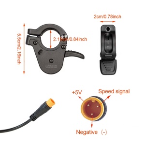 Acelerador para Scooter Eléctrico, 300X, Derecho/Izquierdo, 24V 36V 48V 72V, Accesorios Esenciales para Bicicletas Eléctricas - Product Image 4