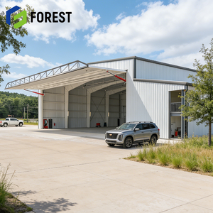 Hangar d'avion personnalisé de haute qualité en structure acier, installation rapide, qualité export pour l'aviation - Product Image 1
