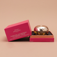 Boîte en papier cosmétique personnalisée, boîte cadeau de luxe à rabat pour crème de soin de la peau, boîte d'emballage en papier avec logo imprimé OEM ODM