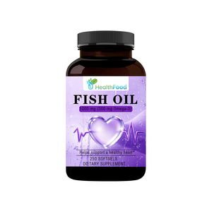 Cápsulas blandas de aceite de pescado de marca privada OEM con ácidos grasos omega 3 totales que ayudan a mantener un corazón sano, suplemento dietético de DHA en cápsulas blandas - Product Image 1