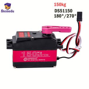 เซอร์โวหุ่นยนต์โลหะดิจิตอล 150 กก. 12V รุ่น DS51150 หมุนได้ 180/270 องศา กันน้ำ IP66 25T แขนแบบขึ้นรูปพิเศษ ผลิตในจีน อุปกรณ์เสริมโดรน - Product Image 3