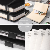 Agenda Semanal Prolead 2026, Encuadernada en Espiral, A5, de Bolsillo, en Inglés, Personalizable, con Logotipo en Lámina Dorada, Ecológica