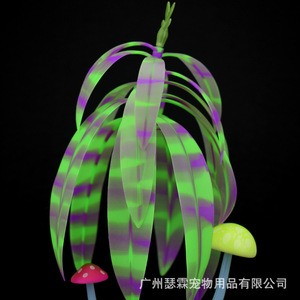 ตกแต่งตู้ปลาด้วย<span class=keywords><strong>แมง</strong></span>กะพรุน ต้นไม้น้ำเหมือนจริง ชุดตู้ปลาเรืองแสง ทำจากซิลิโคนที่เป็นมิตรต่อสิ่งแวดล้อม - Product Image 3