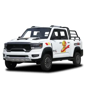 Penjualan Terbaik 2024 truk Pickup elektrik roda empat berkendara dewasa untuk dijual dengan harga rendah buatan Cina truk Pickup dengan kotak kargo