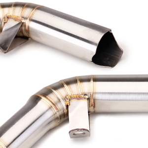 Chmotor ท่อไอเสียมอเตอร์ไซค์แบบหนีปิดท่อเชื่อมกลางสำหรับ Suzuki <span class=keywords><strong>gsxr</strong></span> <span class=keywords><strong>600</strong></span> 750 K8 <span class=keywords><strong>K9</strong></span> L1 GSXR600 GSXR750 2008-2010 - Product Image 3