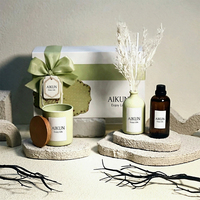 Coffret cadeau Aikun Premium personnalisable, ingrédients naturels non toxiques, formule sûre IP16, diffuseur de roseaux pour cadeau de mariage