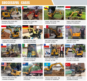 Livraison gratuite Ce Epa Engine Farm Cabin Degré Multifonction 3.5Ton 3Ton 2.5Ton Mini Digger Small Bagger Excavator - Product Image 6