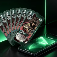 Protection d'écran en verre trempé antistatique Infinix Hot 60 Pro/Note 50 Pro/GT 50 Pro/POVA 8, dureté 9H, sans bulles, couverture intégrale HD