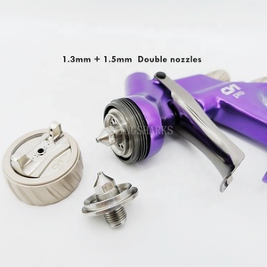 Cv1pro 1.3Mm 1.5Mm Chuyên Nghiệp Sơn Phun Sơn Sơn Súng 1.3 1.5 Vòi Phun Ô Tô Refinishing Tự Động Cơ Thể Sơn Súng Phun - Product Image 3