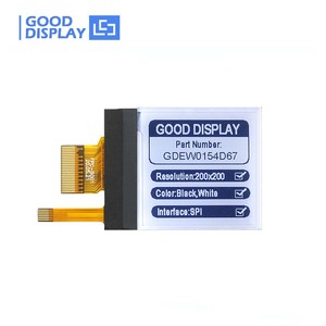 Module d'affichage E-Paper GDEW0154M09-FL01 de 1,54 pouce avec éclairage frontal intégré, 4 niveaux de gris, écran E-Ink SPI à très faible consommation, lisible en plein jour - Product Image 5