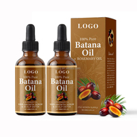 Huile de Batana 100% pure et naturelle pour la croissance des cheveux, nourrit le cuir chevelu, réduit la chute des cheveux et détoxifie votre cuir chevelu pour tous les types de cheveux