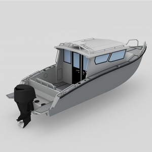 Bateau multifonctionnel de 8 m, <span class=keywords><strong>ambulance</strong></span>, sauvetage, pilote, patrouille, cabine rapide, yacht, bateau de pêche - Product Image 2