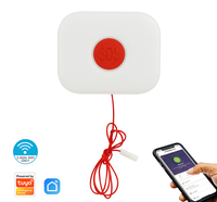 Bouton d'alarme portable SOS Tuya SmartLife WIFI pour les personnes âgées, appel d'urgence