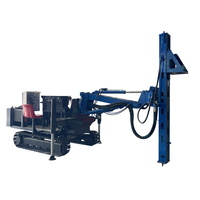 Plataforma de perforación de túneles con motor diésel de bomba doble hidráulica para minería subterránea Profundidad de perforación máxima de 50m