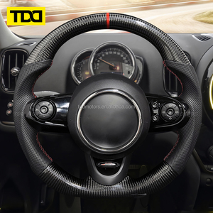 พวงมาลัยคาร์บอนไฟเบอร์ TDD สำหรับ Mini Cooper F54 F55 F57 F56 ปี 2022-2024 - Product Image 4