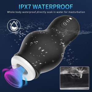 Masturbateurs masculins à succion automatique Coupe d'entraînement sous vide de <span class=keywords><strong>pénis</strong></span> Orgasme Érotique de poche Chatte Stroker Jouets sexuels pour adultes pour hommes - Product Image 6