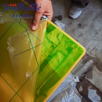 Vente directe d'usine de haute qualité, feuilles d'acrylique dorées personnalisables, découpe, gravure, pliage, thermoformage, polissage, UV