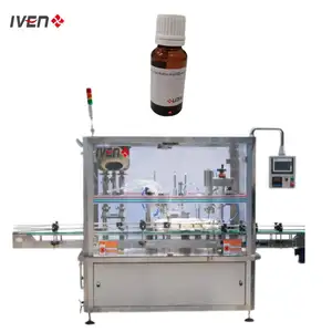 Precision-Controlled Eye Treatment Liquid And Vitamin C Vial Filling Assembly Machine