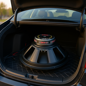 ซับวูฟเฟอร์ติดรถยนต์ขนาด 15 นิ้ว 500 วัตต์ RMS 4 โอห์ม คอยล์เดี่ยว ใช้ไฟ DC 12V กรวยโพลี ให้เสียงเบสหนักแน่น สำหรับระบบเครื่องเสียงในรถยนต์ - Product Image 2