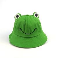Enfant-parents grenouille seau chapeau pour femmes été automne plaine femme Panama randonnée en plein air plage pêche crème solaire femme Bob casquettes