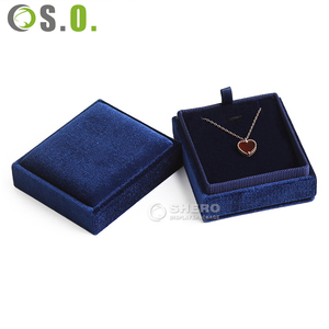 Caja de Almacenamiento de Joyas de Terciopelo Premium con Forro Suave, Colección de Joyas, Soporte Personalizado para Marcas de Joyería al por Mayor y Minoristas de Lujo - Product Image 6