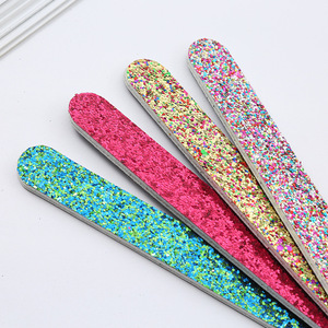 Professional Mini <b>Nail</b> <b>File</b> Colorful Polishing Strip Sponge Rubbing Strip Disposable Scrub Strip - Product Image 5
