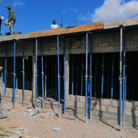 Accessoires de tuyaux en acier de Construction télescopiques réglables, Support pour échafaudages, accessoire pour étourdissement, Acro pour la Construction