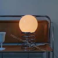 Lampe de table sphérique créative, style moderne minimaliste, lampe de chevet décorative pour la maison, l'hôtel, la chambre à coucher