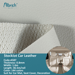 Prix Usine PVC Similicuir Rexine, Vente de Lots pour Sièges de Voiture, Cuir Synthétique Imperméable en Gros pour Automobile A587 - Product Image 1